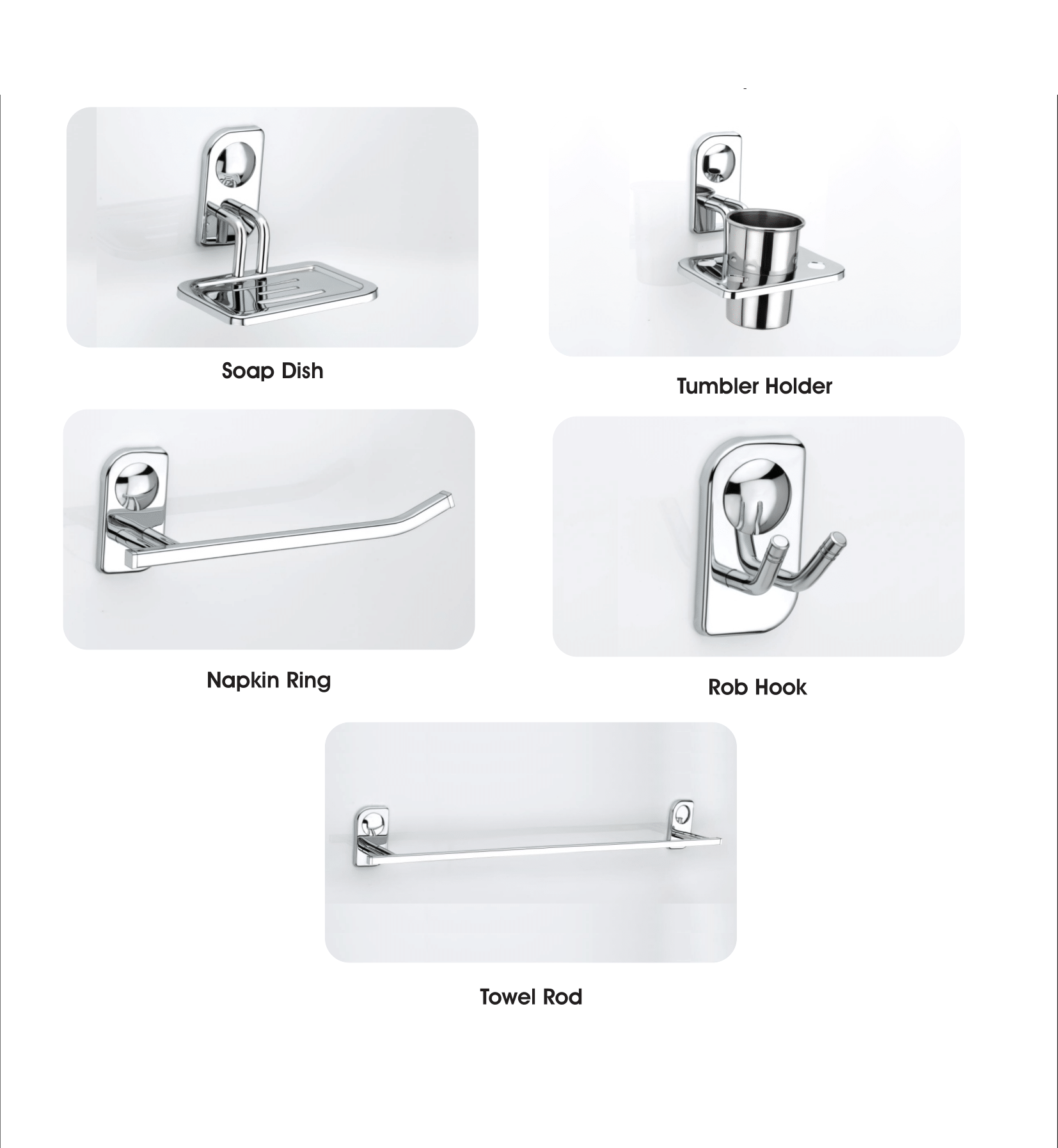 BA-7 DREAM SS 202 DM-05 5 PCS BATH SET