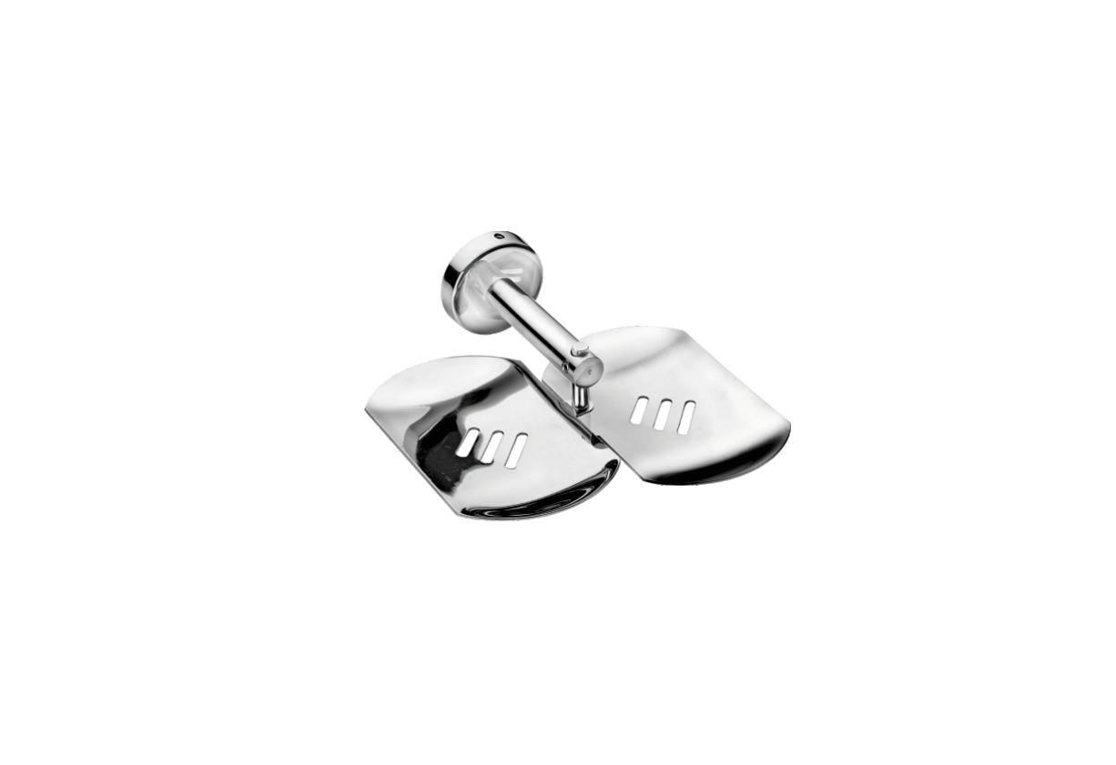 BA-5 METRO SS 202 MR-06 DOUBLE SOAP DISH