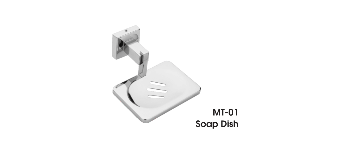 BA-4 MATRIX SS 304 MT-01 SOAP DISH - Image 2